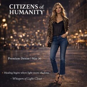 Citizens of Humanity / Cropped Jeans | Size 30 | Kelly Stretch